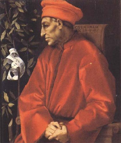 Sandro Botticelli Pontormo,Portrait of Cosimo the Elder France oil painting art